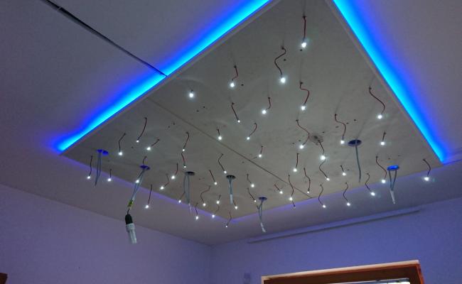 Készülőben: rgb LED, csillagos égbolt