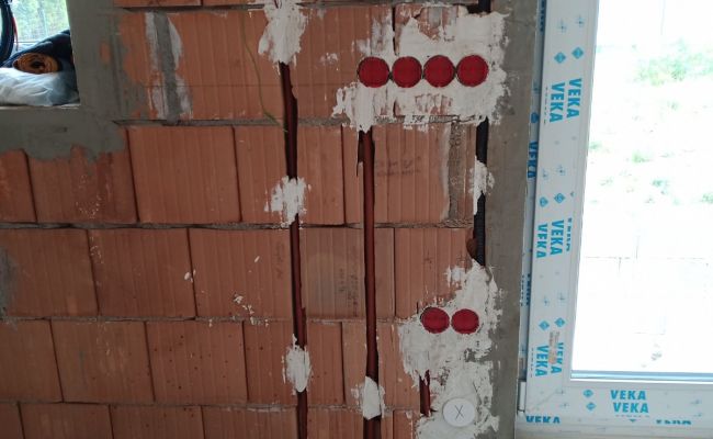 betoncsöves villanyszerelés