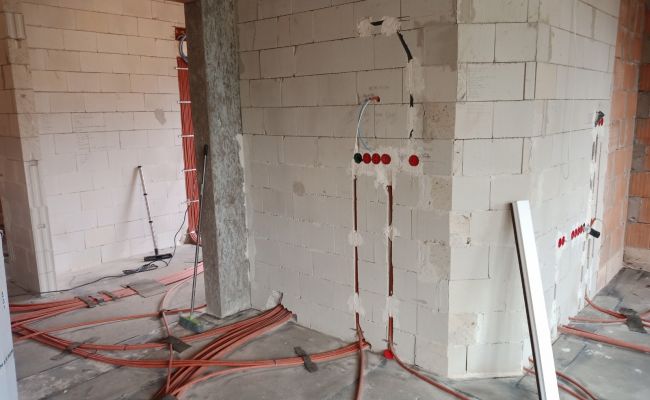 betoncsöves villanyszerelés