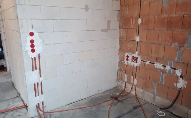 betoncsöves villanyszerelés